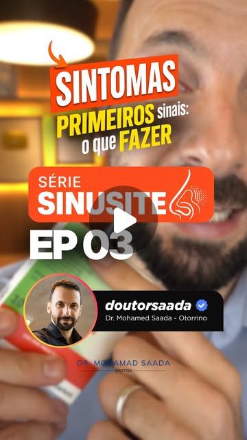 PRIMEIROS SINTOMAS DA SINUSITE: O QUE FAZER E QUANDO SE PREOCUPAR